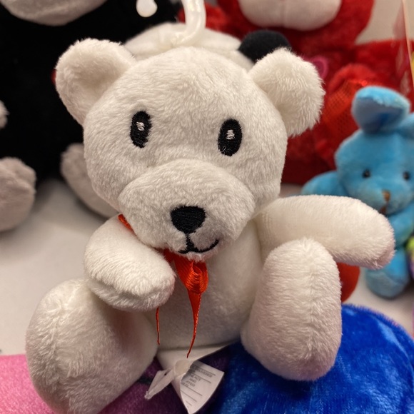 Bundle of Small Plush Toys Stuffed Animals Panda Frog Turtle Star Bunny Fish - Picture 7 of 11